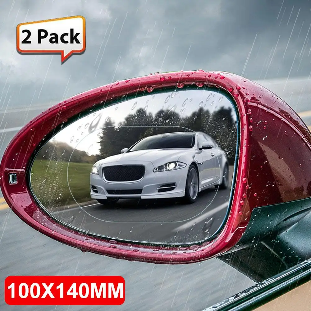 Beste Auto 100x145 Regen Proof Sticker Waterdicht Veiligheid Film Universele Auto onderdelen Regen Proof Antifog Anti fog Film