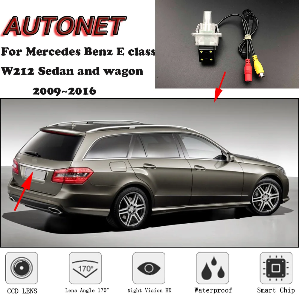 Камера заднего вида с функцией ночного видения для Mercedes Benz E класса W212|Камера