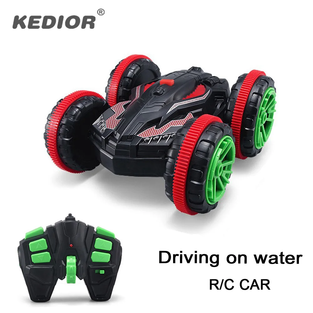 1:18 Nitro Rc Stunt Car Off road Buggy 2 4 г 4wd Drift автомобиль может ездить на воде электрический