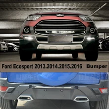 For Ford Ecosport 2013.2014.2015.2016.Bumper Protector Guard Skid Plate Brand New LED Light Style Front+Rear Bumpers Accessories