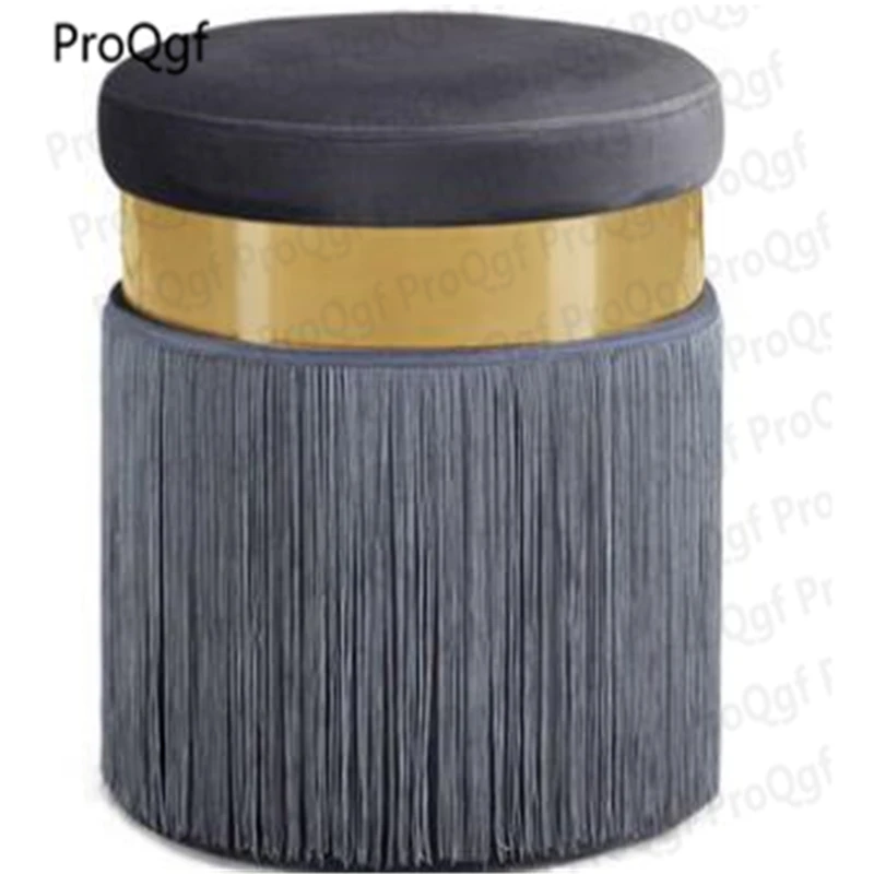 

ProQgf 1Pcs A Set Fringe Stool Movie Star Chair
