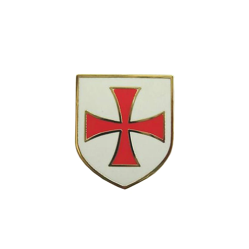 

Knights Templar Enamel Pin Badge