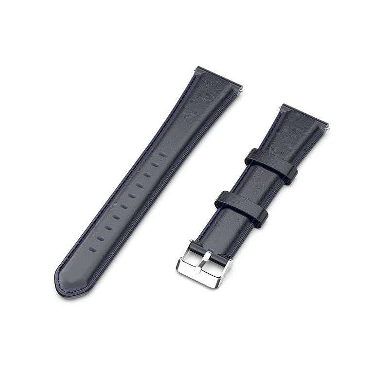 Genuine Leather Replacement Watch Band Wrist Strap for Garmin forerunner 245 645 vivoactive 3 music Smart Watch High Quality (2)