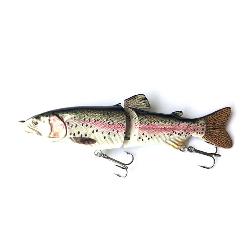 Glide swimbait 2 section trout fishing lure (5)