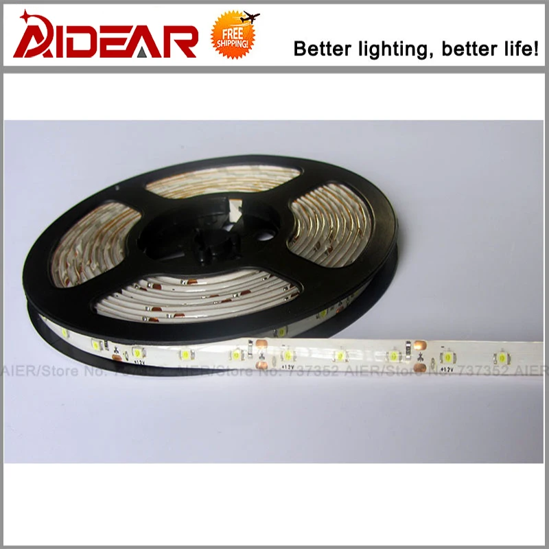

Led Strip Light SMD 5050 WaterProof 12V IP65 300LED/5M 5M/ROLL, 50M/Lot, FEDEX FreeShipping