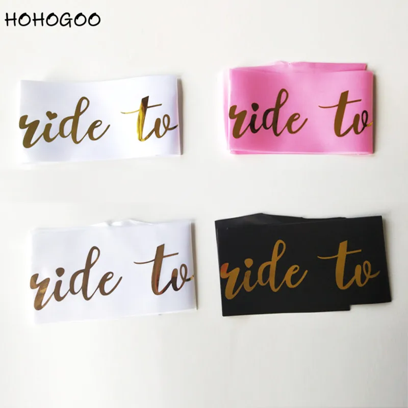 HOHOGOO 1 шт. Невеста быть пояс для подружек невесты лента вечеринки свадебная корона