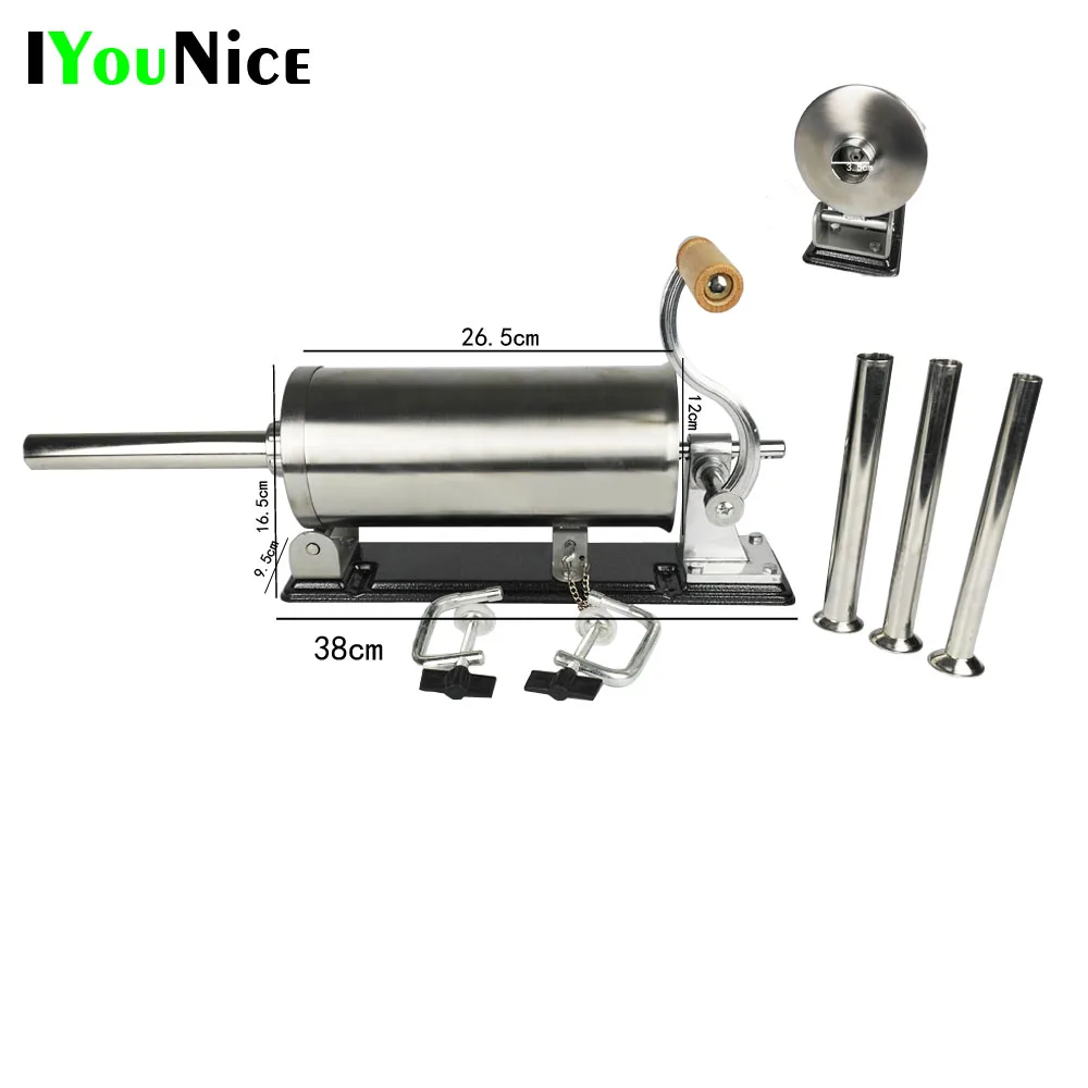 sausage stuffer size