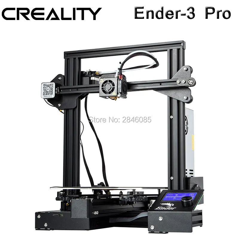 

CREALITY 3D Ender-3 PRO 3D Printer Upgraded Cmagnet Build Plate Resume Power Failure Printing DIY KIT MeanWell Power Supply