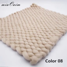 2 шт./лот 45x40 см, ручная работа, акриловое одеяло, корзина, наполнитель для новорожденных фоны для фото в фотостудии Реквизит Baby Shower подарок