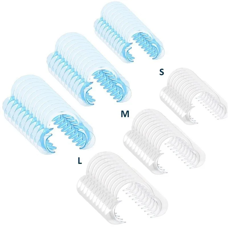 5 шт., L, M, S, белый, синий цвет, C Форма, стоматологический втягиватель для интраоральной щеки, открывалка для губ, инструменты для отбеливания зубов, оснастка на улыбке, брекеты