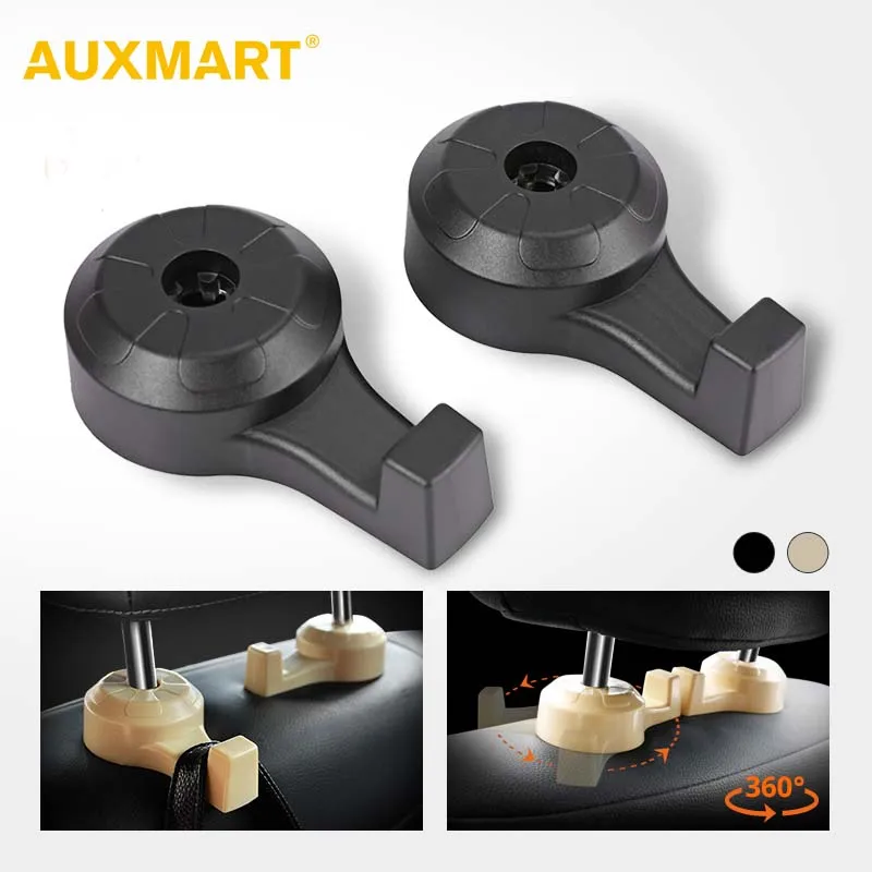 AUXMART 2 шт./упак. автомобильные крючки спинки сиденья подголовник автомобиля