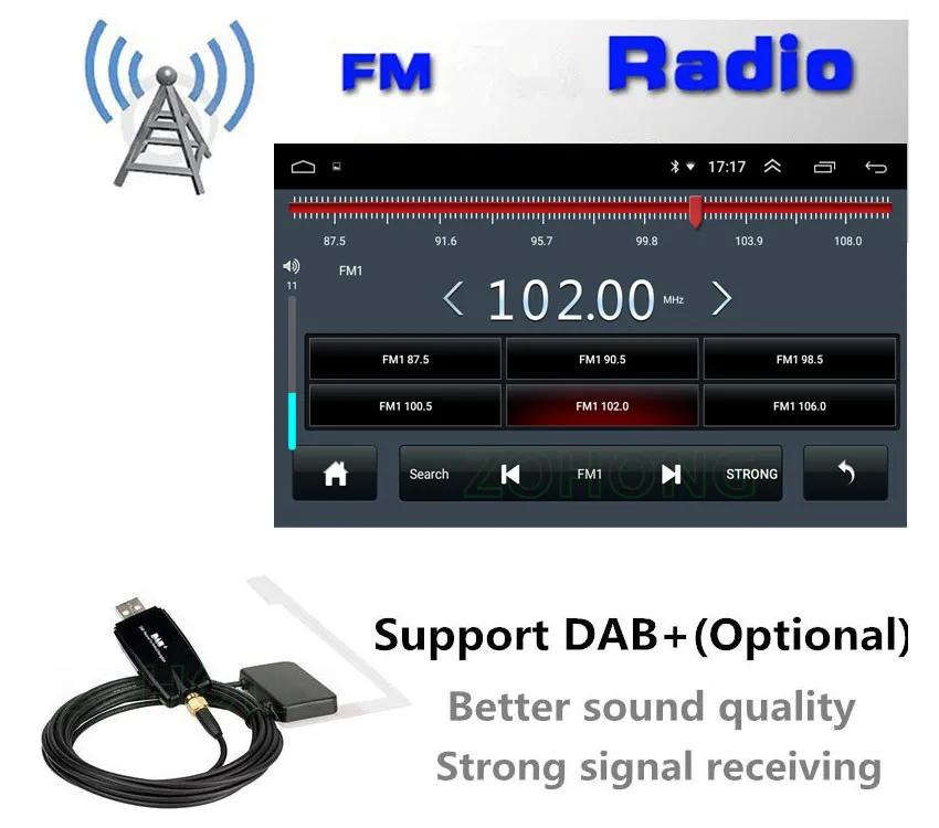 Clearance 2.5D 10.2 inch Android 9.0 Car Multimedia DVD Player For Lifan Marvell Myway CAR GPS autoradio Navigation car Radio BT wifi MAP 13
