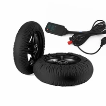 Motorcycle Racing Tire Warmer Tyre Warmer Heater Cover Fit 120/ 200 17 Front and Rear Moto Accessoresies 2018 2019 skyrc racingstar rstw tire warmer with led indicator