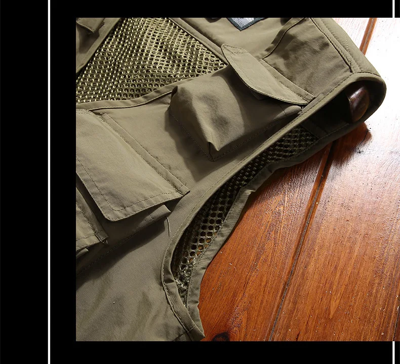 7XL большой размер мужской мульти-карман Быстросохнущий жилет для взрослых на открытом воздухе путешествия Туризм Кемпинг без рукавов Рыбалка фотография жилет