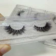 Топ ресницы из меха норки Мягкие Длинные Макияж Наращивание ресниц