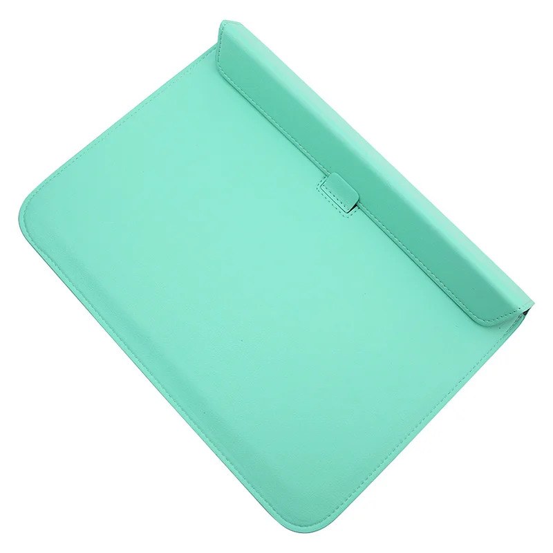 Universal Laptop Sleeve Bag Case For Macbook Air Pro 11 13 15 inch PU Leather Notebook Folio Case Cover Pouch Stand Holder (6)