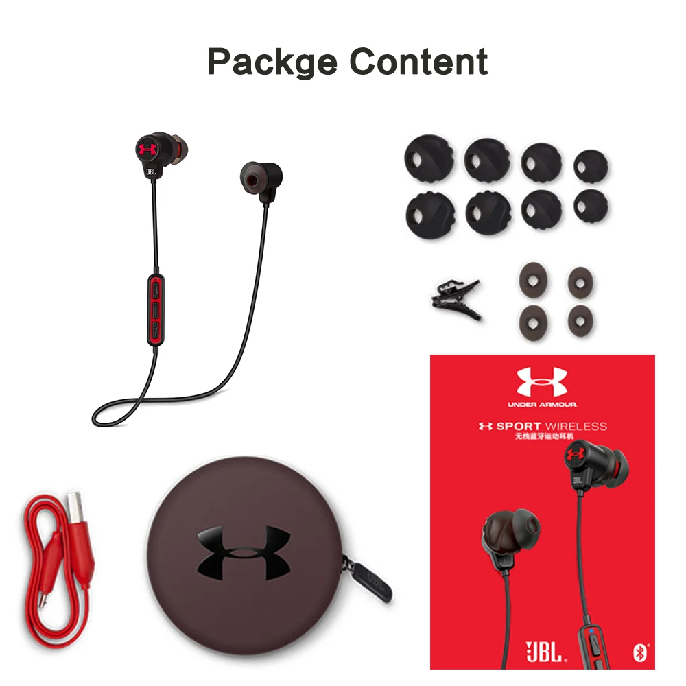JBL Wireless Bluetooth Headphones UA1 5 Music Earphones Sport Headset Hands free with Mic for iOS Android Smart Phone Hands free