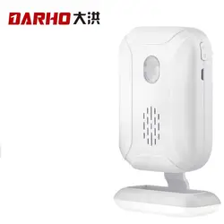 DARHO36 мелодии магазине охранных Добро пожаловать перезвон Беспроводной инфракрасный ИК-движения Сенсор дверной звонок сигнализации Запись