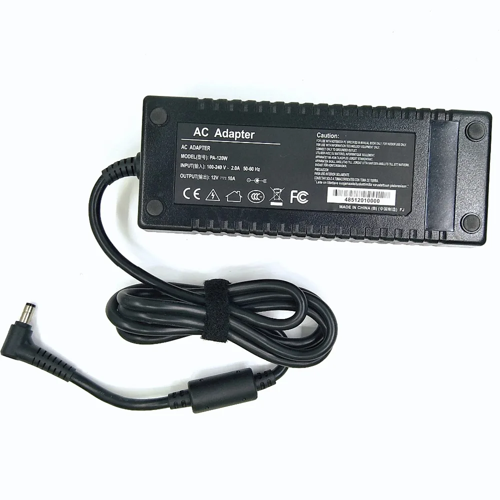 CE FCC ROHS PA 120W 12В 10А DC адаптер AC питания для светодиодного освещения CCTV массажное