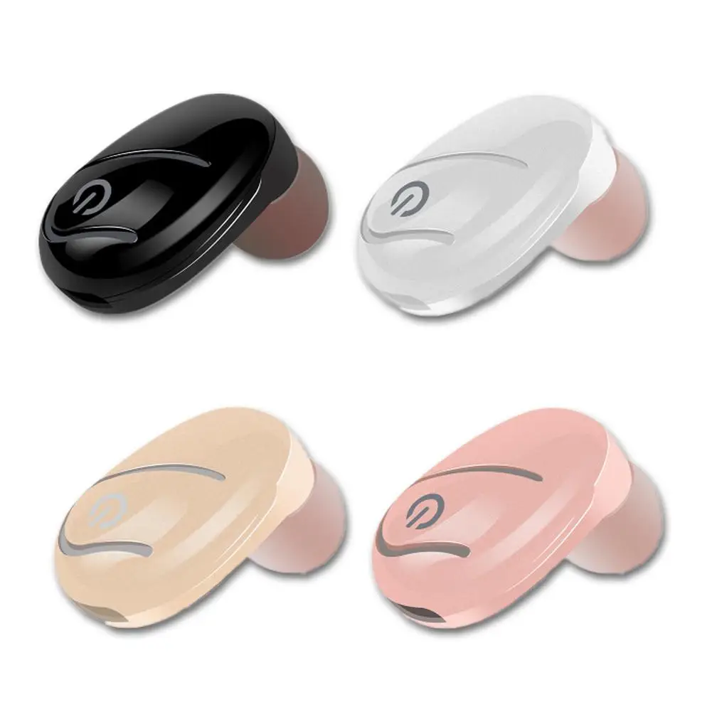 

S750 Bluetooth Headset Mini Wireless Invisible Sports In-Ear Micro Stereo Sound Earphone Music Playback High Quality