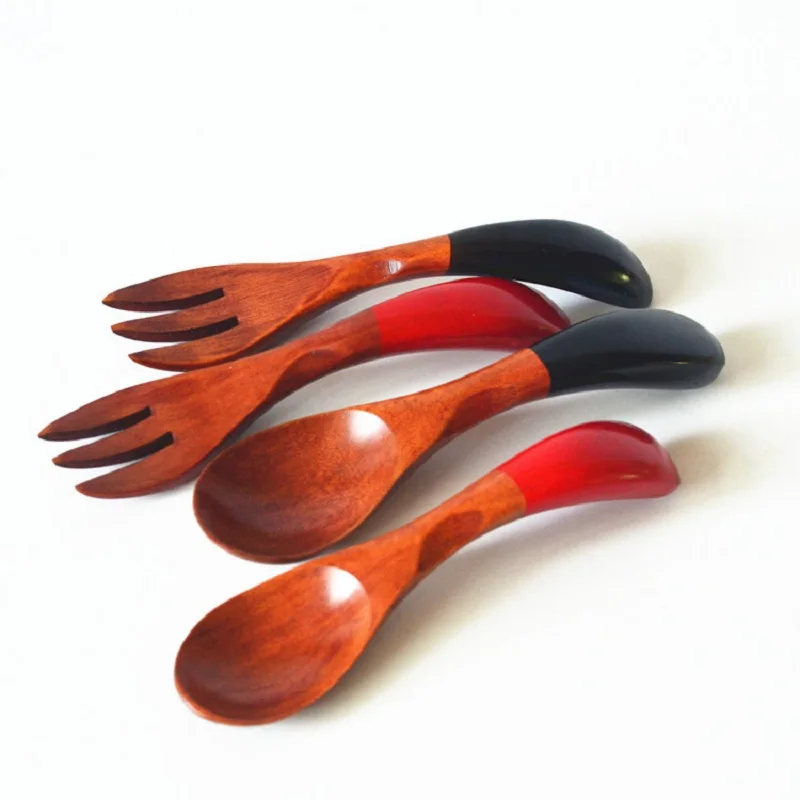 kids spoon fork set