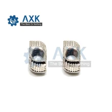 20pcs 10pcs M4 M5 M6 M8 T nut Hammer Head Nut Bolt for 4545 series Aluminum Profile Extrusion 4545 Slot 10mm M4 M5 M6 M8 transkoot 20pcs aluminum gusset plate angle 1515 bracket for aluminum extrusion profile 1515 series for 3d printer