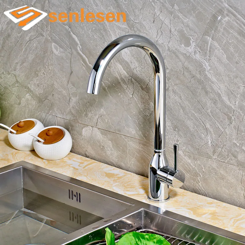 

2017 New Arrival Hot Sale Hot Cold Water Mixer Taps for Kitchen Single Handle Kitchen Faucet