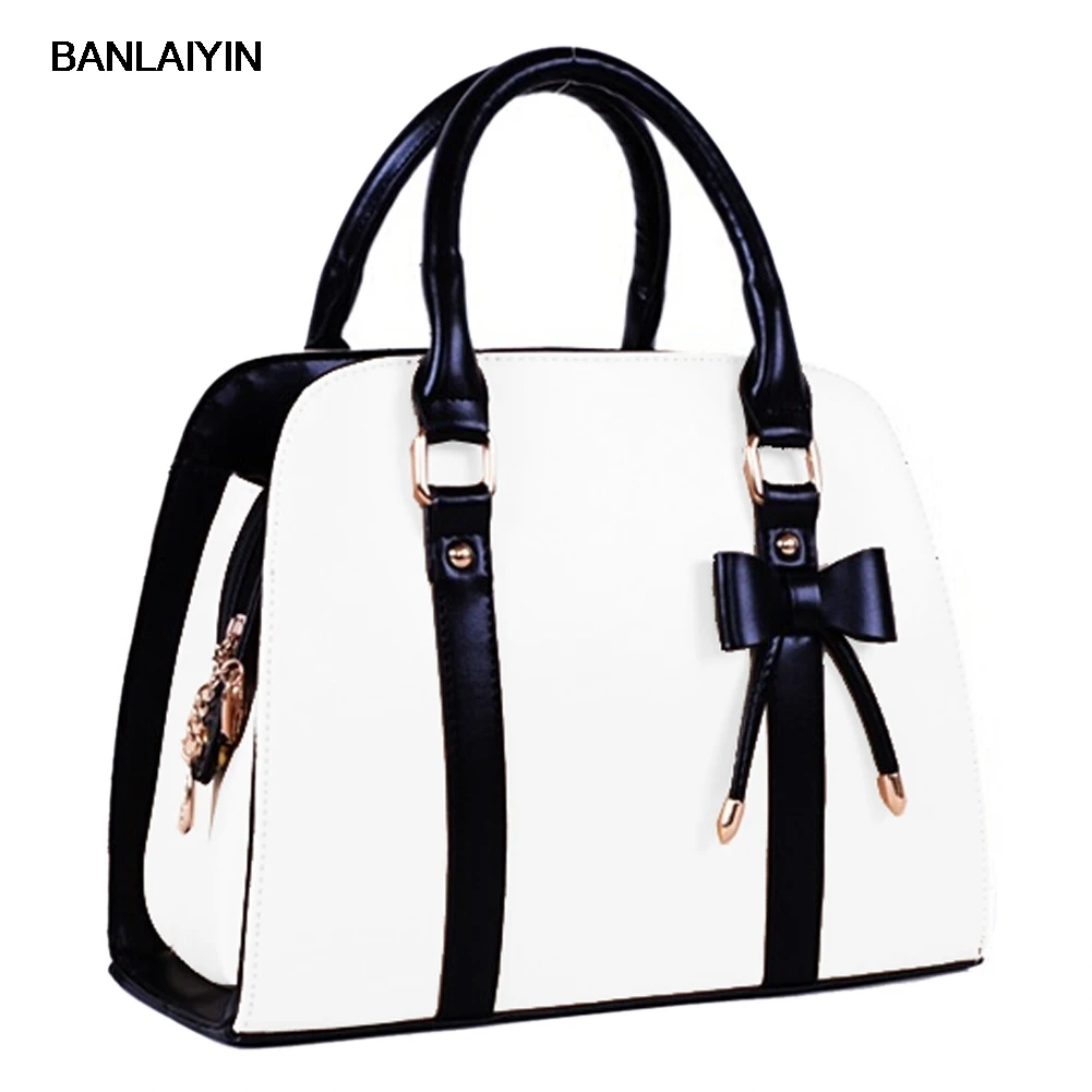 

WholeTide 10* pop Womens Vintage Hobo Messenger Handbag Shoulder Bag Tote With Bow