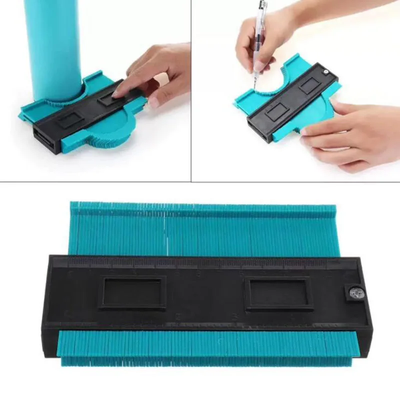 

Profile gauge arc scale irregular measurer shaper profile gauge angle ruler