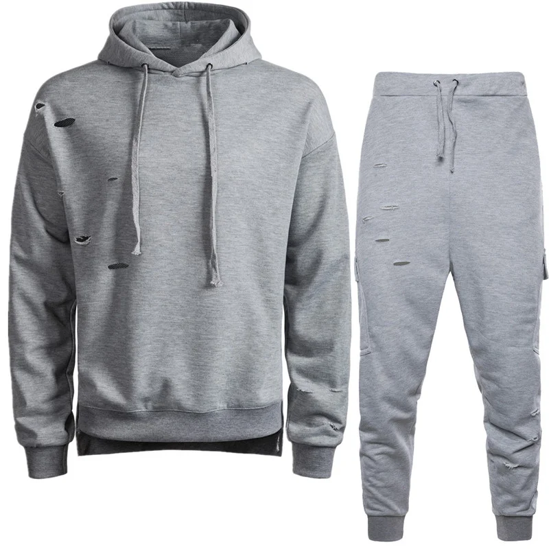 2019 Fashion Homens Hoodies Sweatshirt+Pant Sportswear 2 Piece Set Joggers Tracksuit For Men Masculino Treino Duas Pecas Set 2019 Fashion Homens Hoodies Sweatshirt+Pant Sportswear 2 Piece Set Joggers Tracksuit For Men Masculino Treino Duas Pecas Set