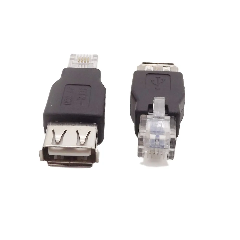 USB母转RJ11公转换头 4