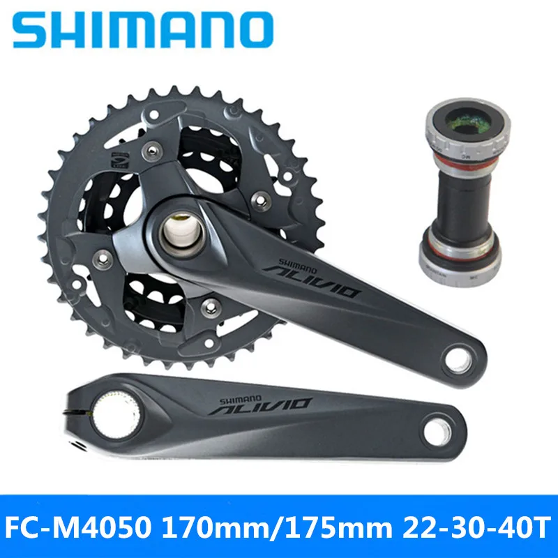 SHIMANO ALIVIO FC M4050 Звездочка колеса 9/27 скоростной горный велосипед полый Один 170 мм/175