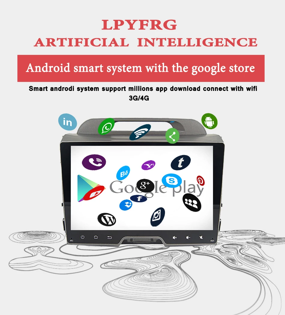 Excellent Automotivo 1024*600 Android 9.0 car dvd stereo radio player gps navigation 2011 2012 2013 2014 2015 For KIA sportage Head Unit 5 Excellent Automotivo 1024*600 Android 9.0 car dvd stereo radio player gps navigation 2011 2012 2013 2014 2015 For KIA sportage Head Unit 5