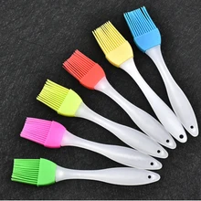 Силиконовая масляная щетка для выпечки, кисти для барбекю, жидкое масло, ручка для торта, кисточка для масла, хлеба, выпечки, посуда, безопасная кисточка для смазывания, кухонные инструменты