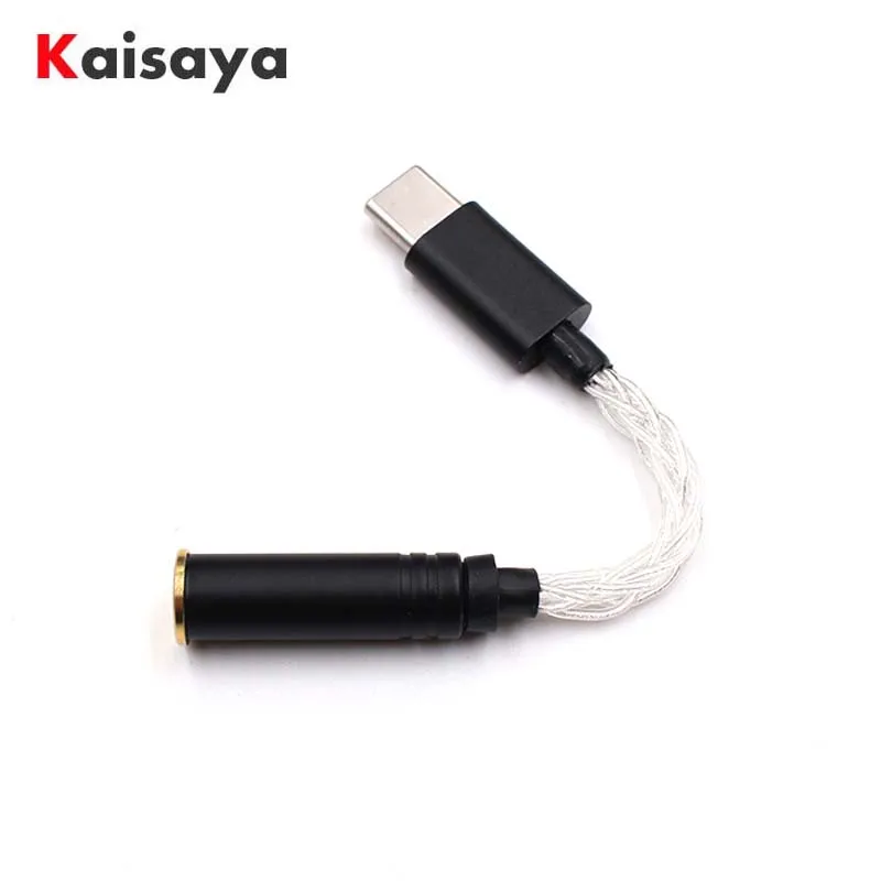 Адаптер для аудиозарядки USB Type C разъем наушников типа 3 5 мм 4 2 стерео с декодером Hi