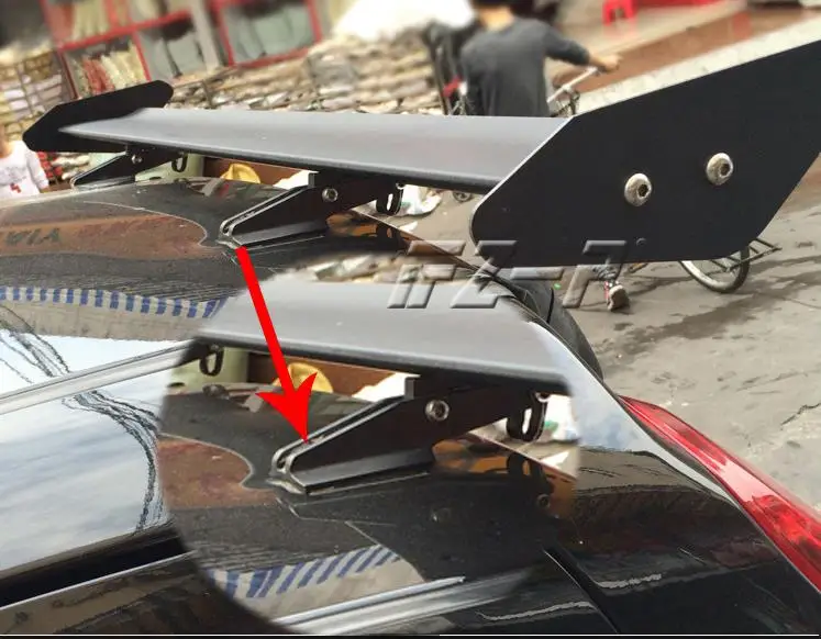 מוצר universal car spoiler wing GT Hatchback Auto Rear Spoiler Trunk