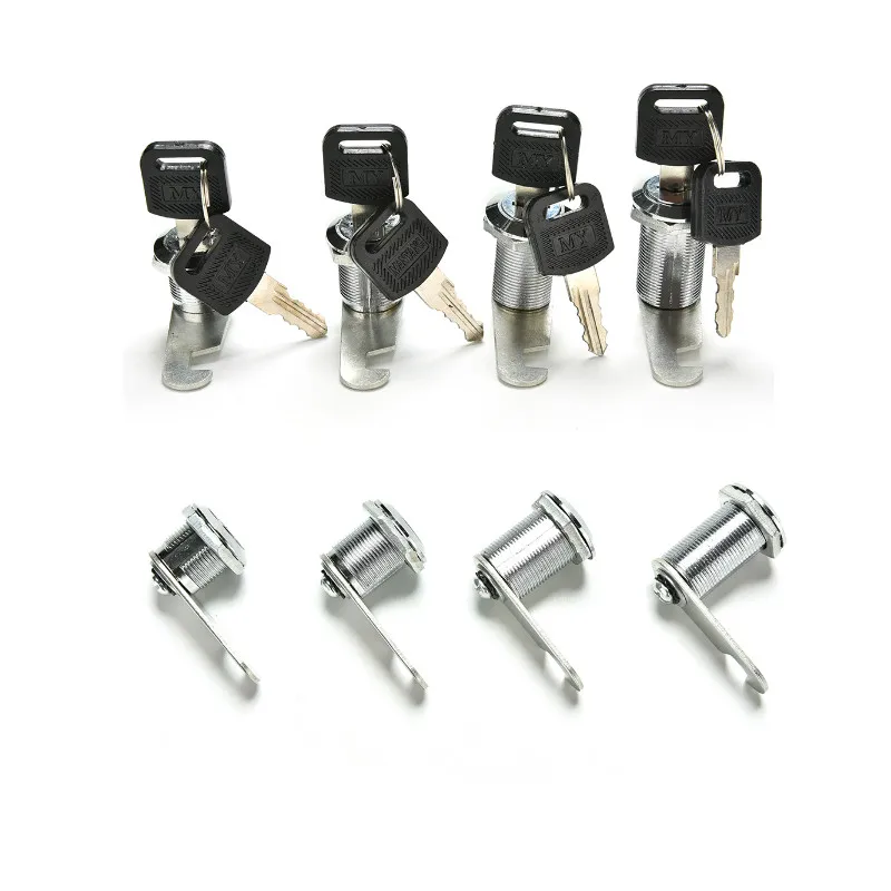 

16/20/25/30mm Cam Lock Door Cabinet Letter Mailbox Drawer Cupboard Wardrobe Lock With 2 Keys Set Hardware Accessory