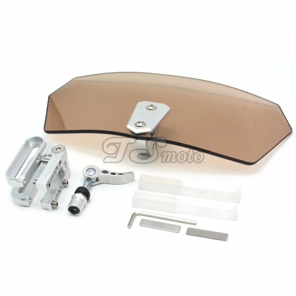 

New wind guard Aluminum Windscreen Motorcycle Wind Shield Windshield Windshield Come With Free Bolts for Honda MF-06  MF-08 /10