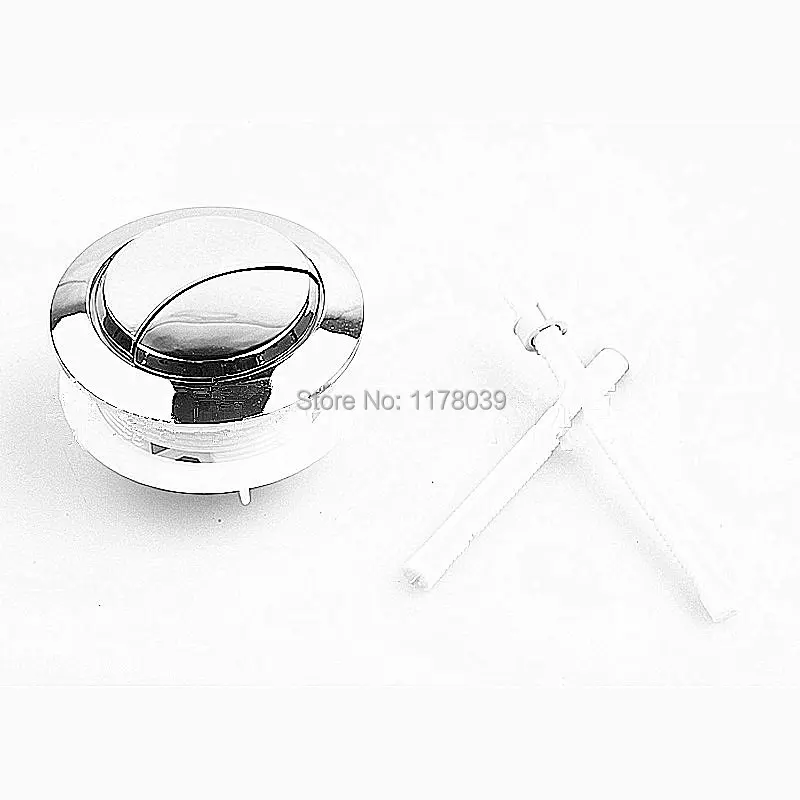 Top diameter 70mm round toilet flush Push button,Inside diameter 58mm toilet water tank ceramics cover Push button,J17377