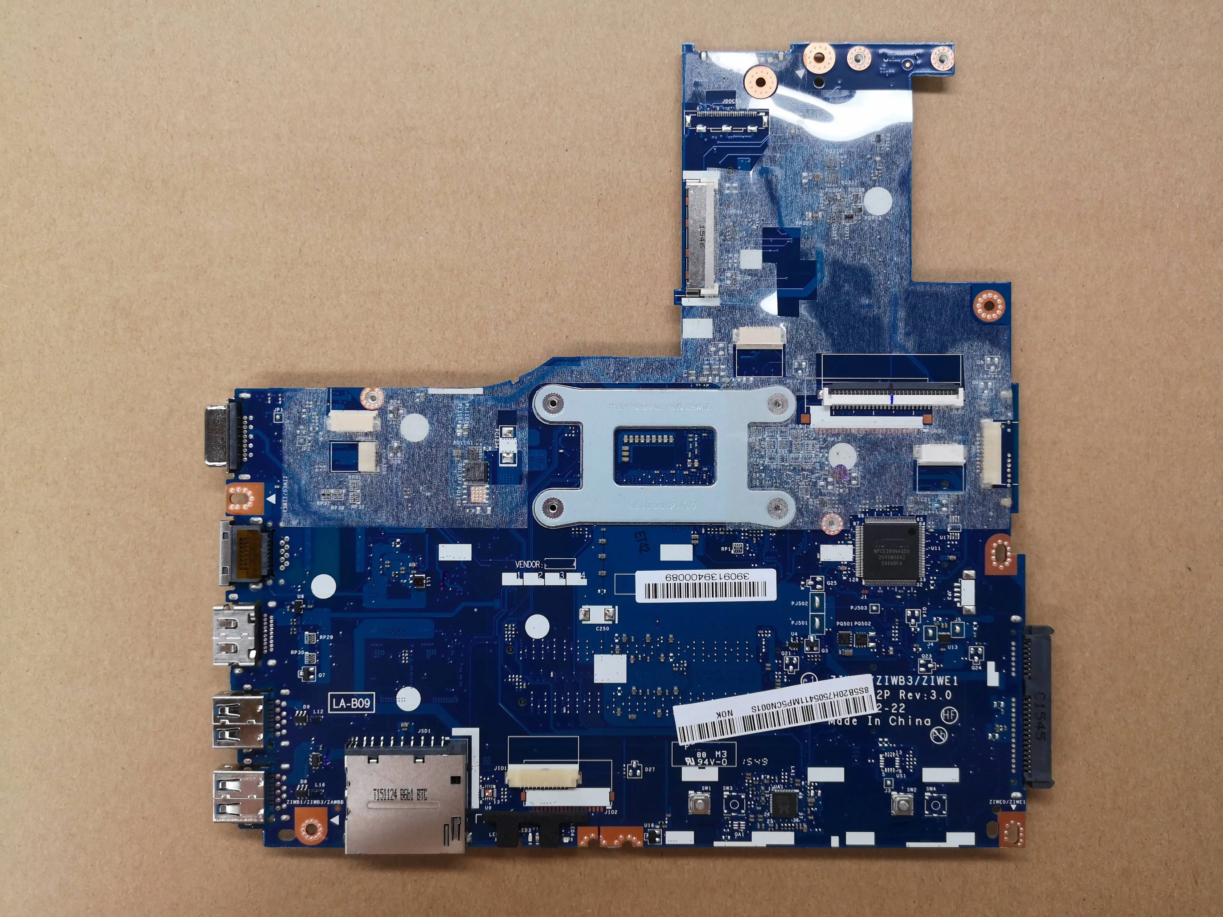 Working Perfectly ZIWE1 ZIWB2 ZIWB3 LA-B092P For Lenovo B50-70 B50-80 Laptop Motherboard 3825U 3558