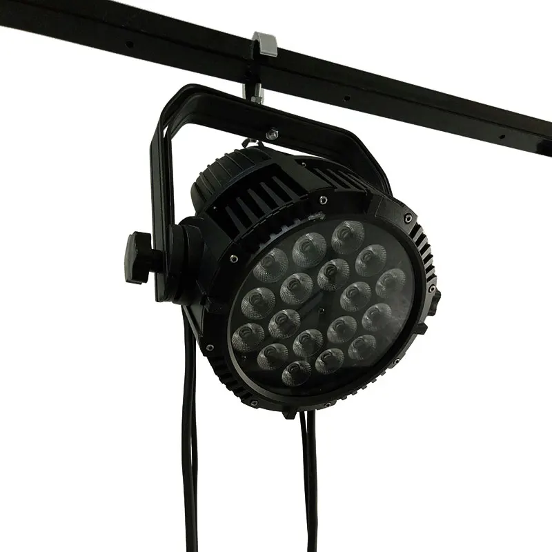 

10pcs Waterproof LED Par 18x12W RGBW DMX512 Stage Effect Lighting Good For Outdoor Swimming Pool And Disco Bar Party Clubs