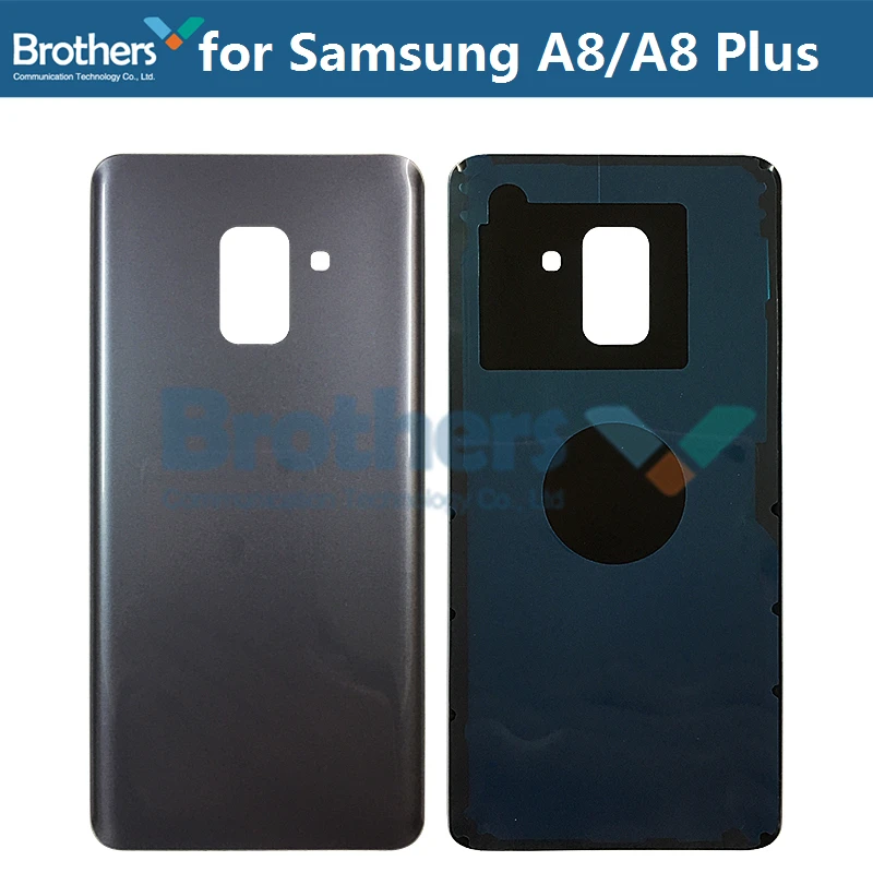 

Battery Housing for Samsung Galaxy A8 A530 A8 Plus A730 Battery Door no Camera Lens Glass Back Cover Rear Housing for A8 Plus