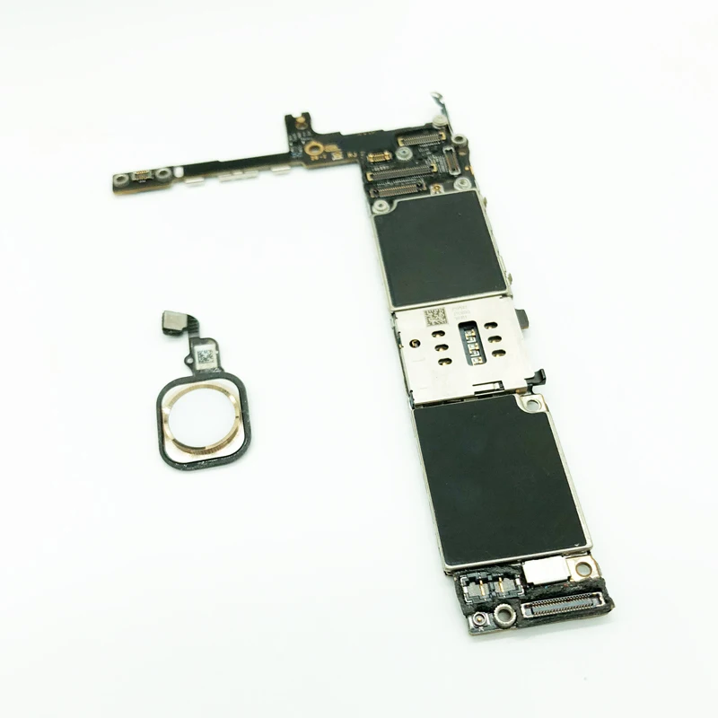 16 ГБ, 64 ГБ, 128 ГБ, оригинальная материнская плата для iPhone 6S Plus, с отпечатком пальца, с сенсорным ID, разблокировка, логическая плата iOS