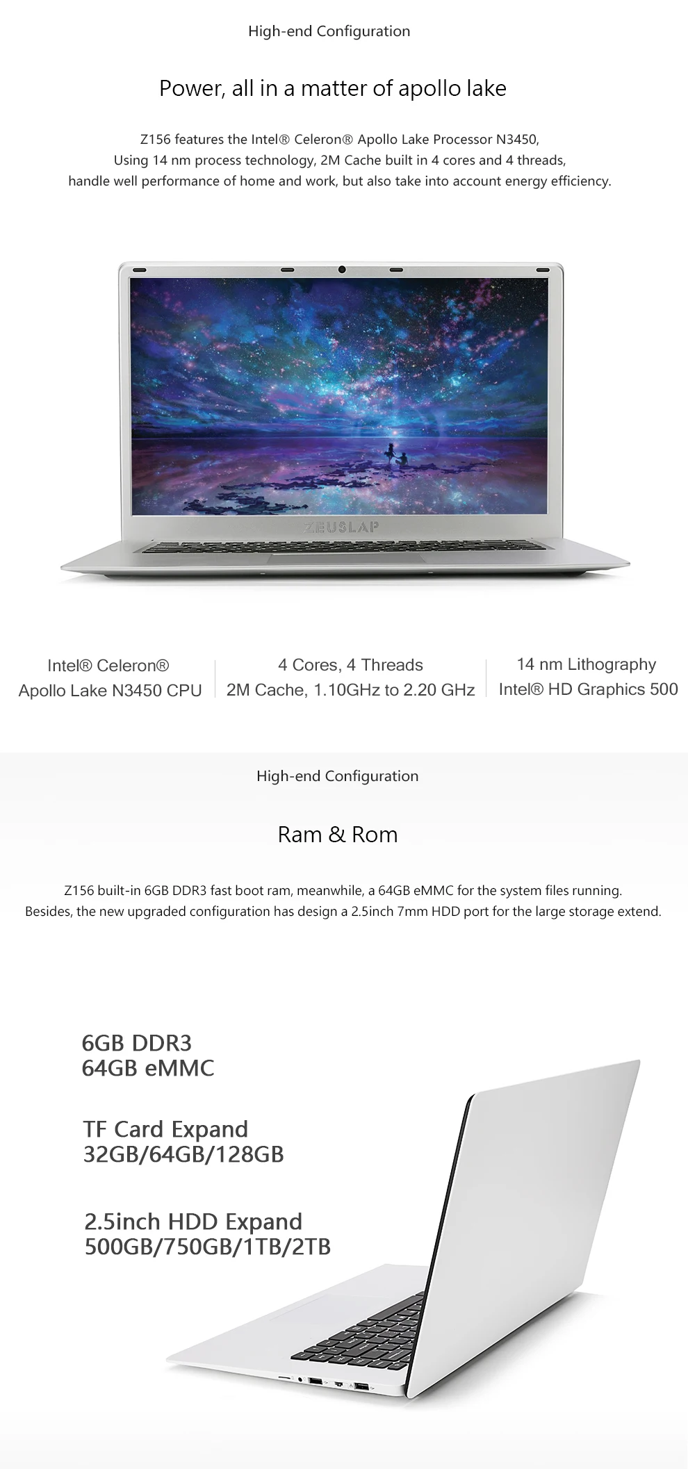 Z156 6+64+HDD-2