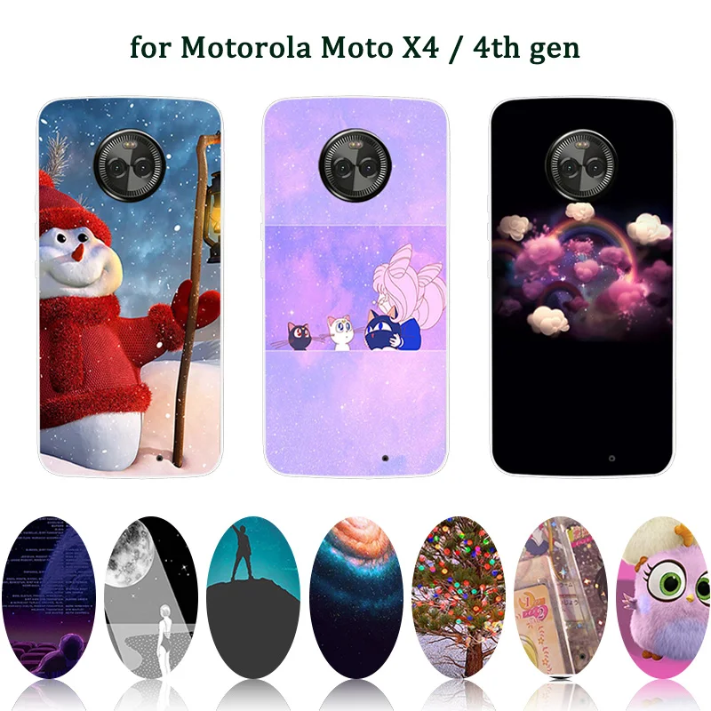 ТПУ чехлы для Motorola Moto X4 XT1900 мягкий силиконовый Desert чехол телефона 5 2 &quotдля 4th gen