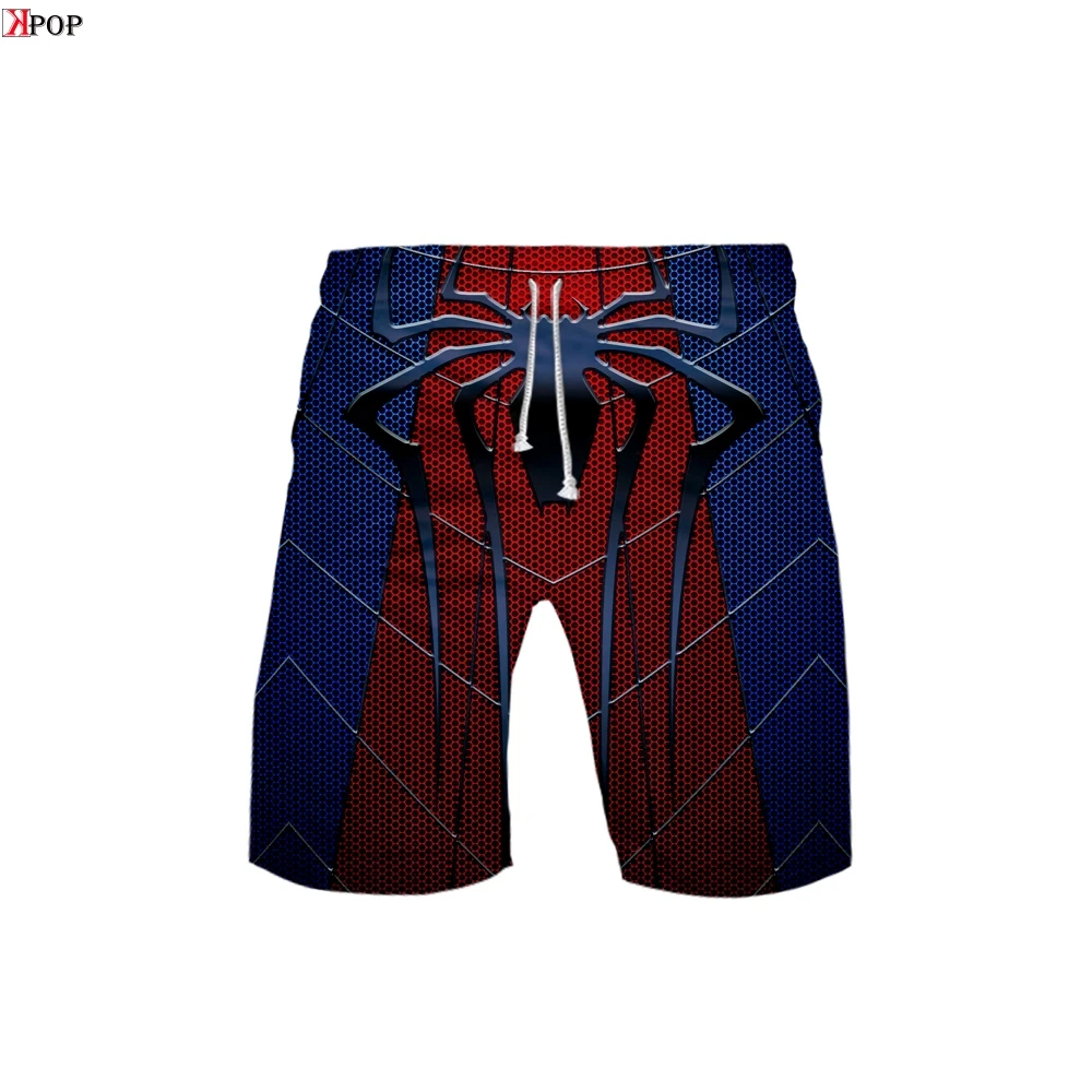 Spider-Man 3DHigh Quality Beach Mens Shorts Surf Board Summer Entertainment Sport Quick Dry Boardshorts | Мужская одежда
