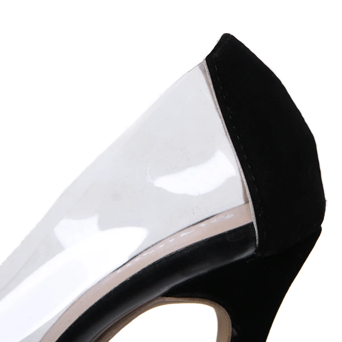 LTARTA/ г.; новые весенние босоножки на высоком каблуке с острым носком из натурального кроличьего плюша; пикантная женская обувь на шпильке с закрытым носком; DF-zgA5-36