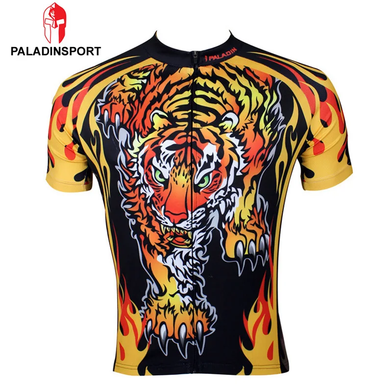 Prix pour Paladin hommes manches courtes drôle cyclisme Jersey tigre vélo Jersey vêtements vélo chemise male Sportswear Ropa Ciclismo # 109 Prix pour Paladin hommes manches courtes drôle cyclisme Jersey tigre vélo Jersey vêtements vélo chemise male Sportswear Ropa Ciclismo # 109