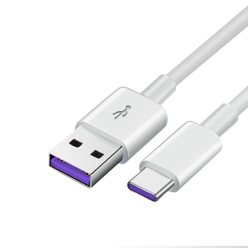 5A type-C кабель для быстрой зарядки usb type-C супер зарядный шнур для HUAWEI P10 P20 mate 10 20 для SAMSUNG Galaxy S8 S9 - Цвет: Бежевый