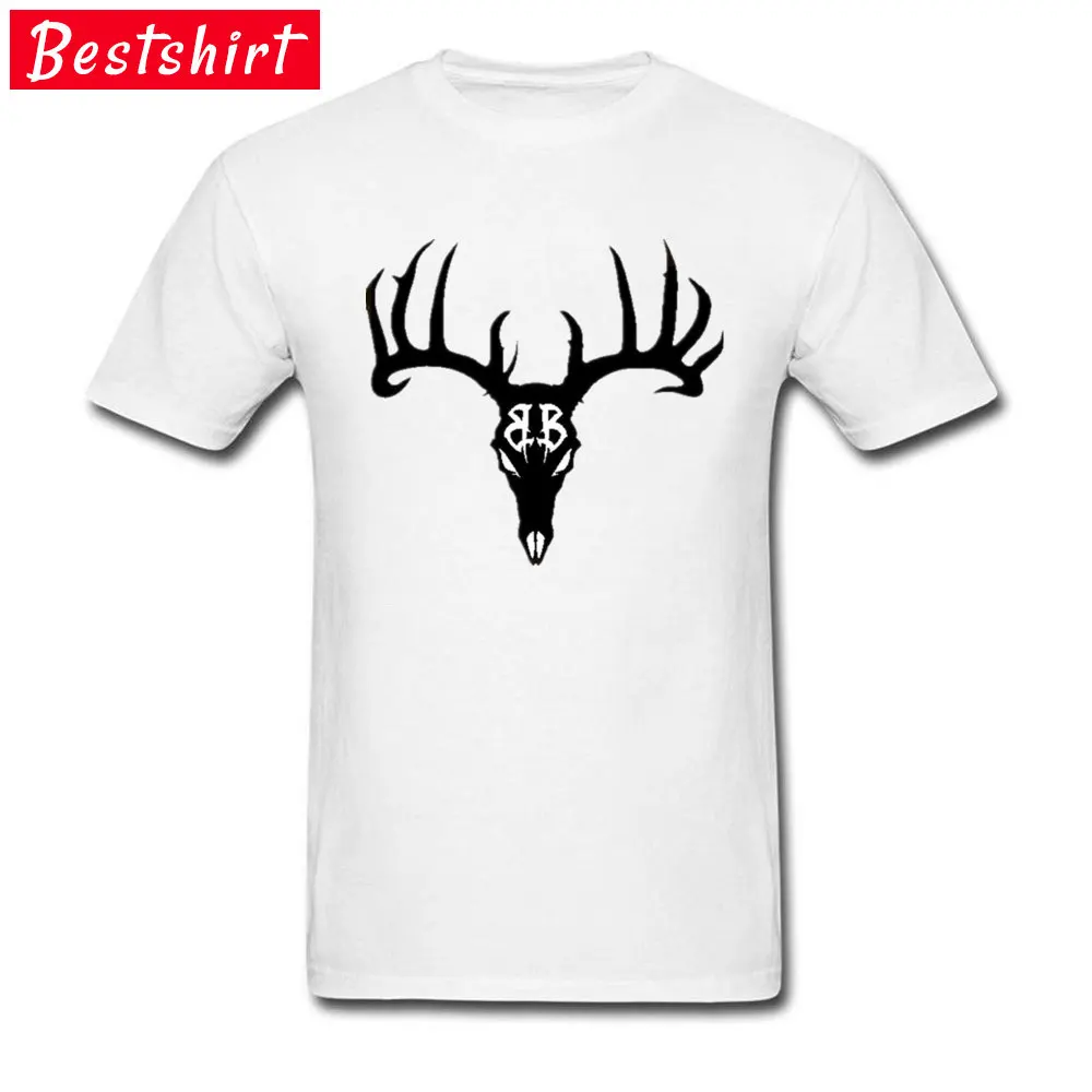 

Christmas Elk Sleeve Customized T-shirts Pure Just Dance O Neck Men Tops Shirts Simple White Popular Tshirt Happy New Year